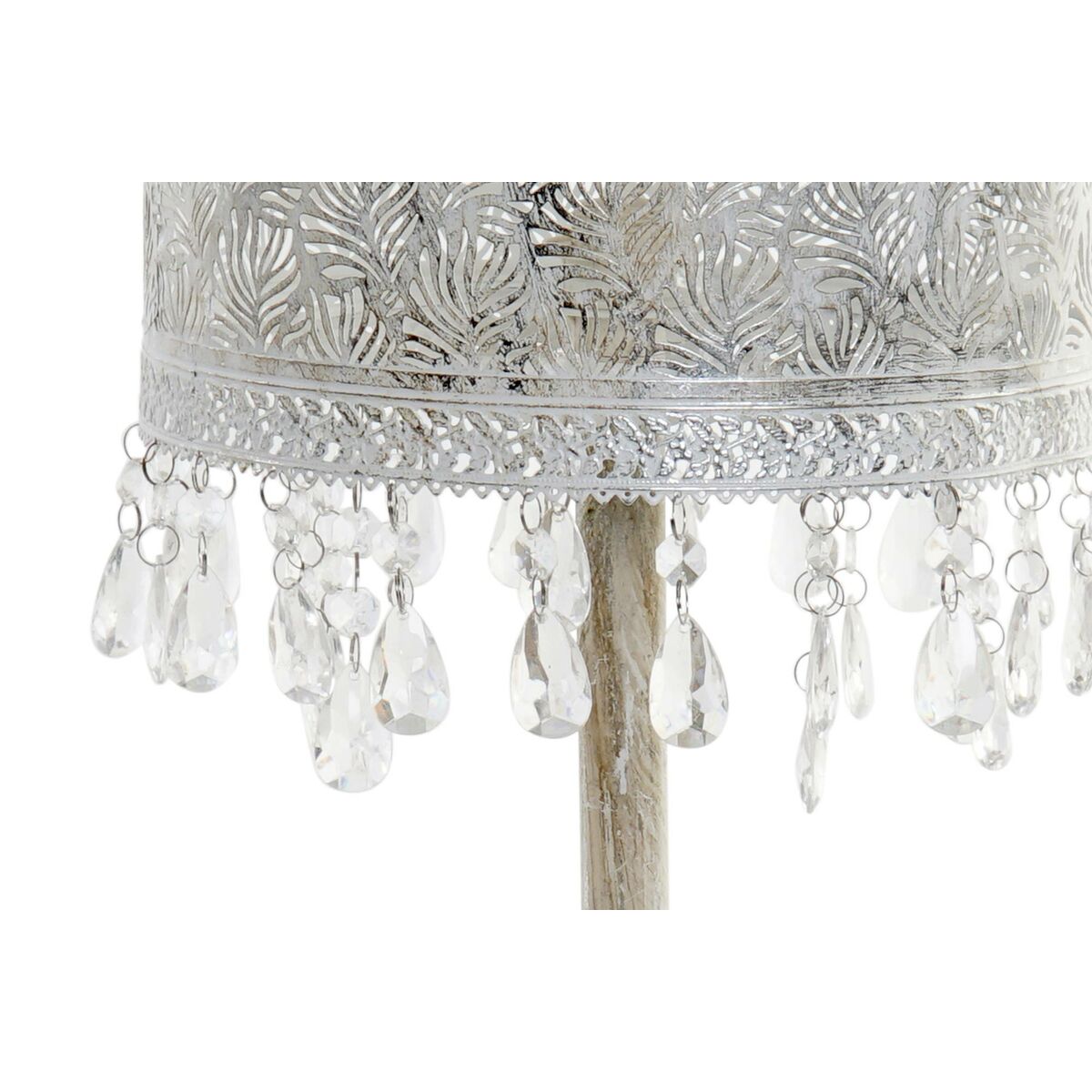 Bordslampa DKD Home Decor Silvrig Metall - 3