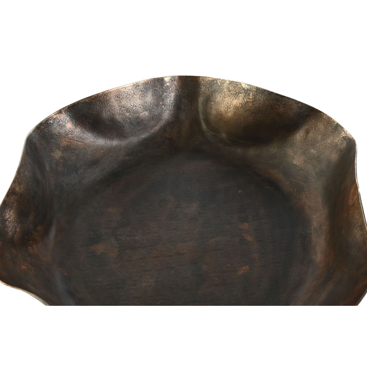 Bordsdekoration DKD Home Decor Brons Gyllene Aluminium 47 x 47 x 7 cm - 2