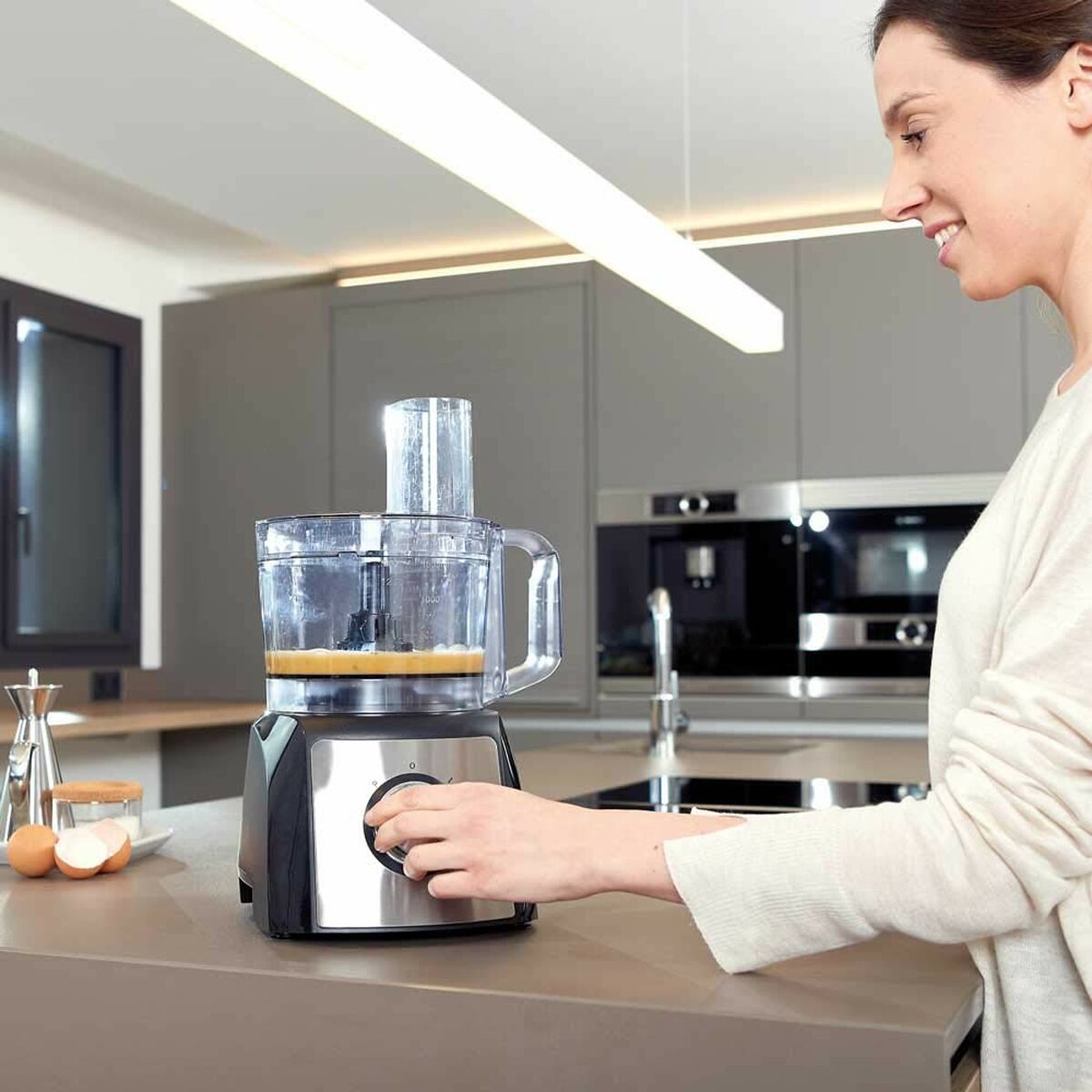 Köksrobot Black & Decker ES9250050B Svart Silvrig 1200 W - 3