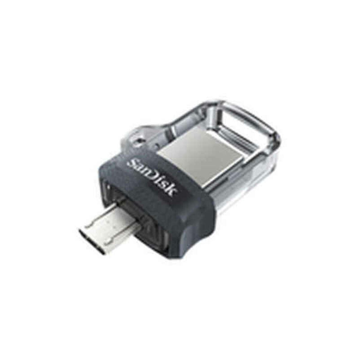USB-minne SanDisk SDDD3-064G-G46 Vit Svart Silvrig 64 GB (1 antal)