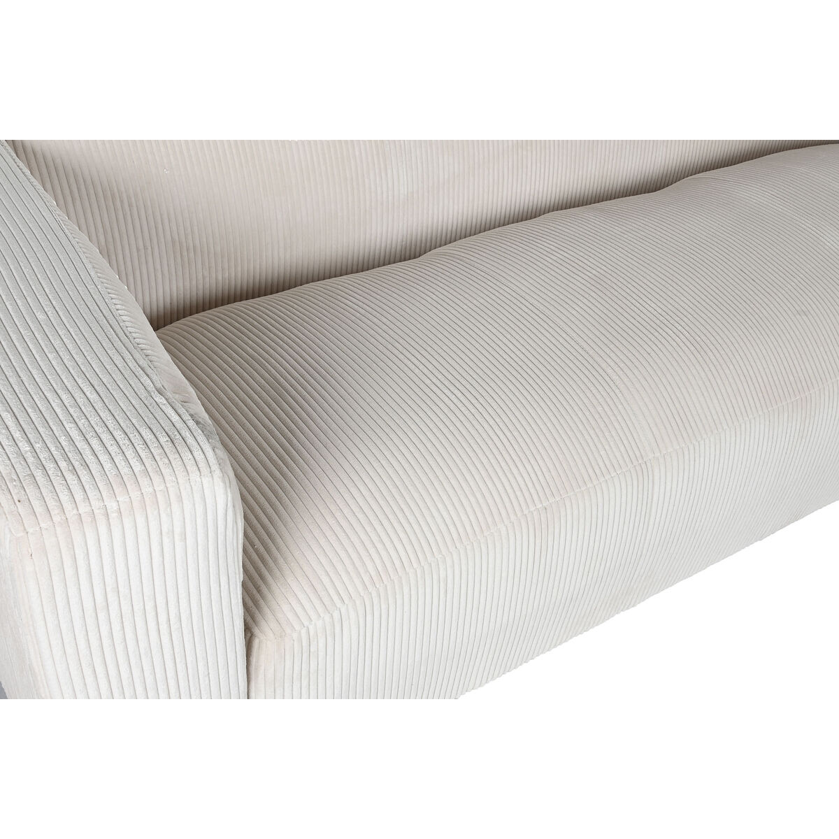 Soffa Home ESPRIT Kräm Modern 224 x 95,5 x 66,5 cm - 3