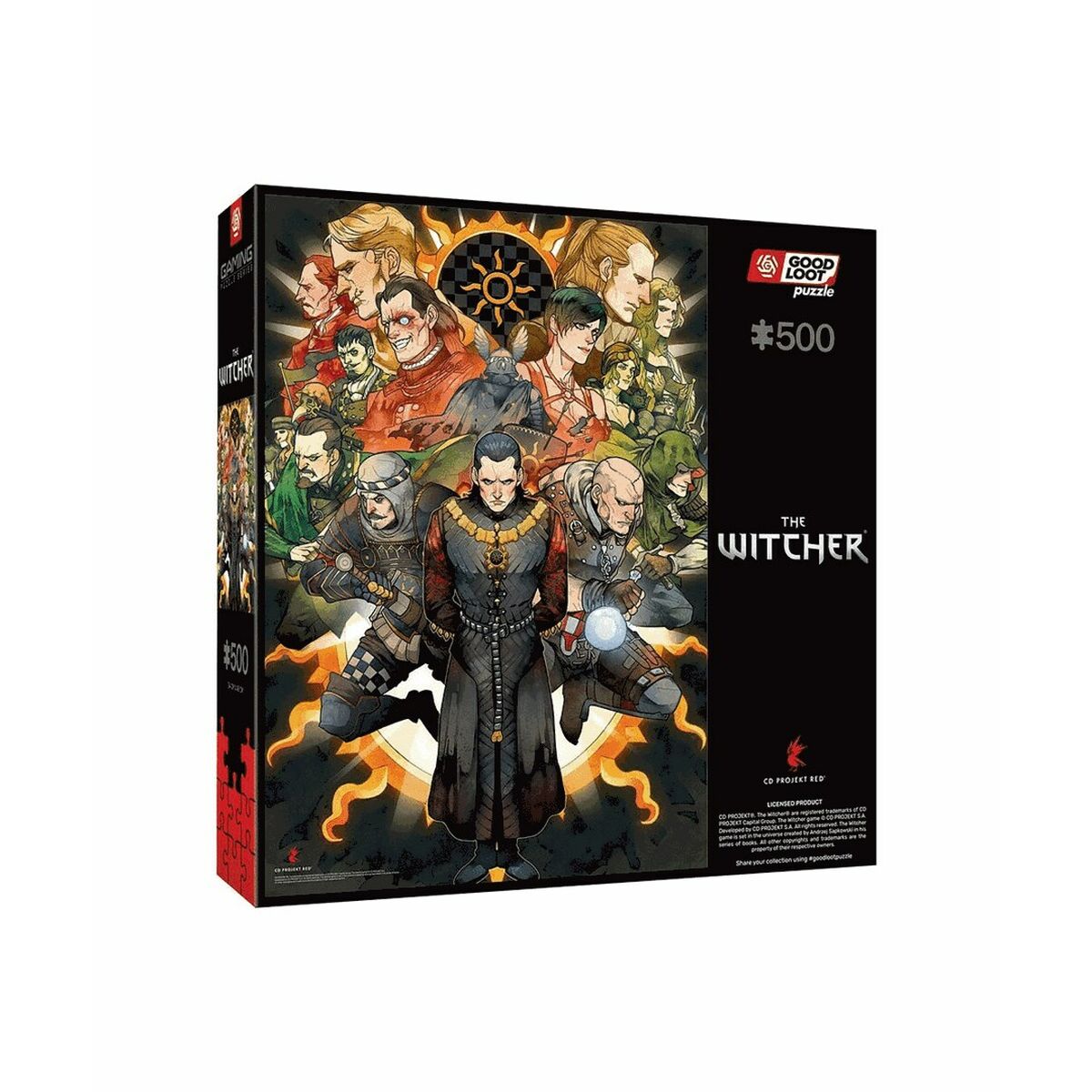 Pussel Cenega Publishing The Witcher Nilfgaard 500 Delar - 2