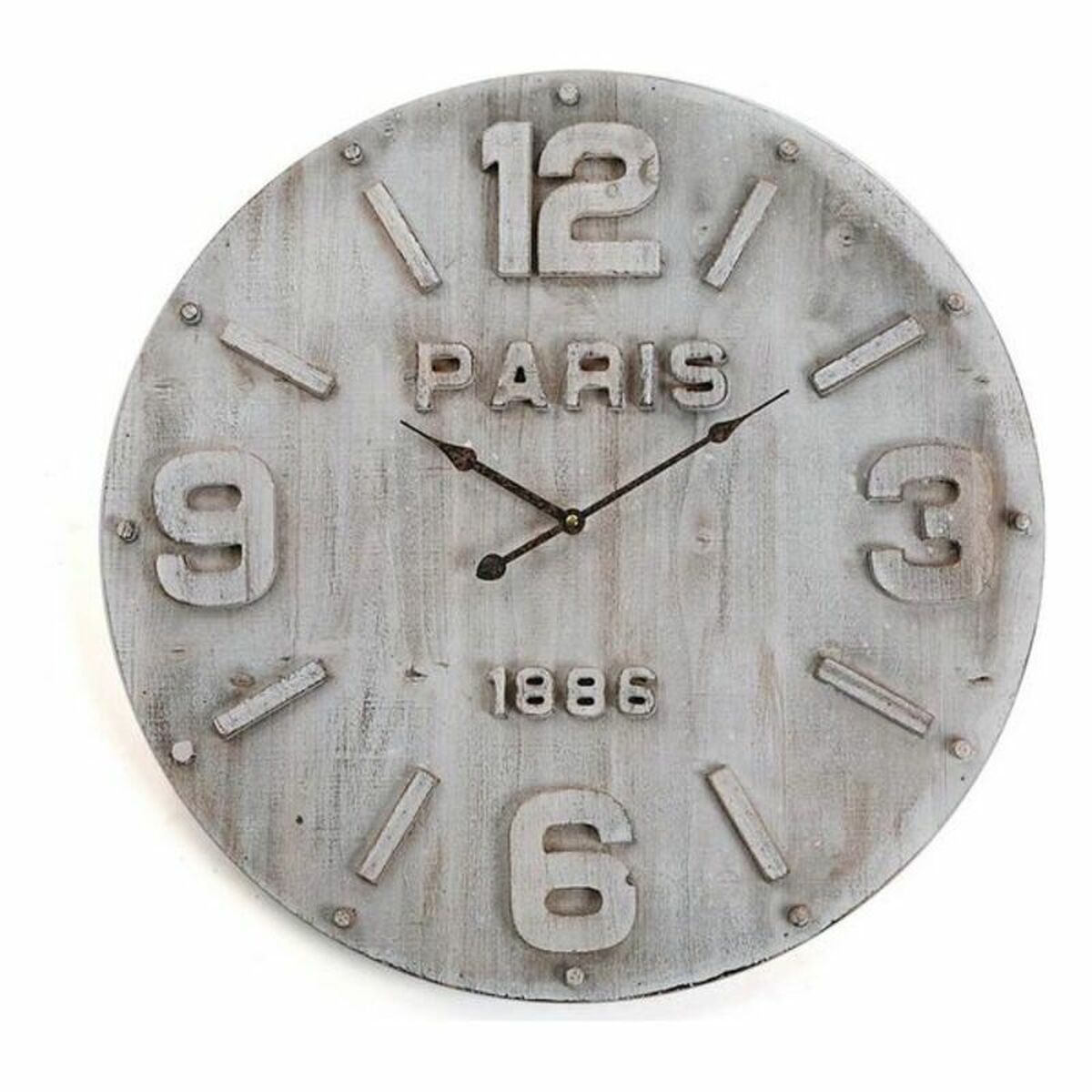 Väggklocka Versa Trä MDF/Metall (4,5 x 60 x 60 cm)