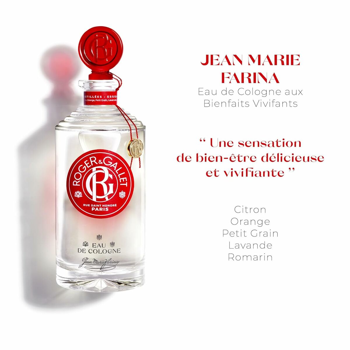 Parfym Unisex Roger & Gallet JEAN-MARIE FARINA Jean Marie Farina EDC 500 ml - 2