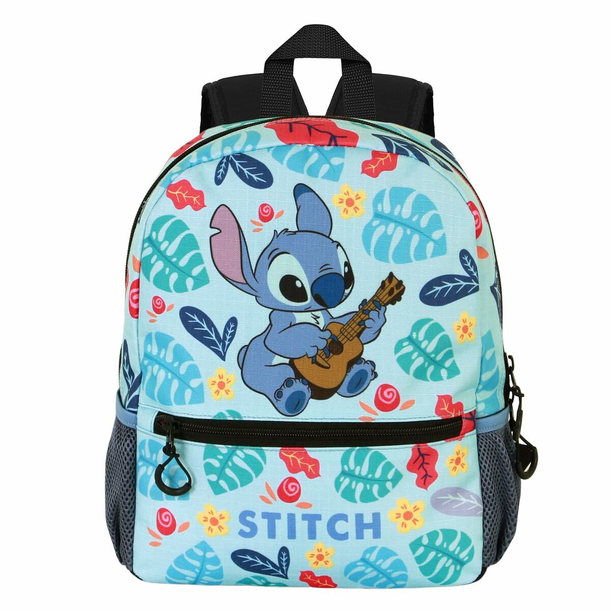 Skolryggsäck Lilo & Stitch Guitar 26 x 12 x 33 cm Multicolour