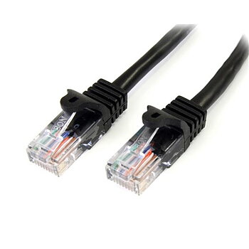 Nätkabel UTP Styv Kategori 6 Startech 45PAT2MBK 2 m Svart