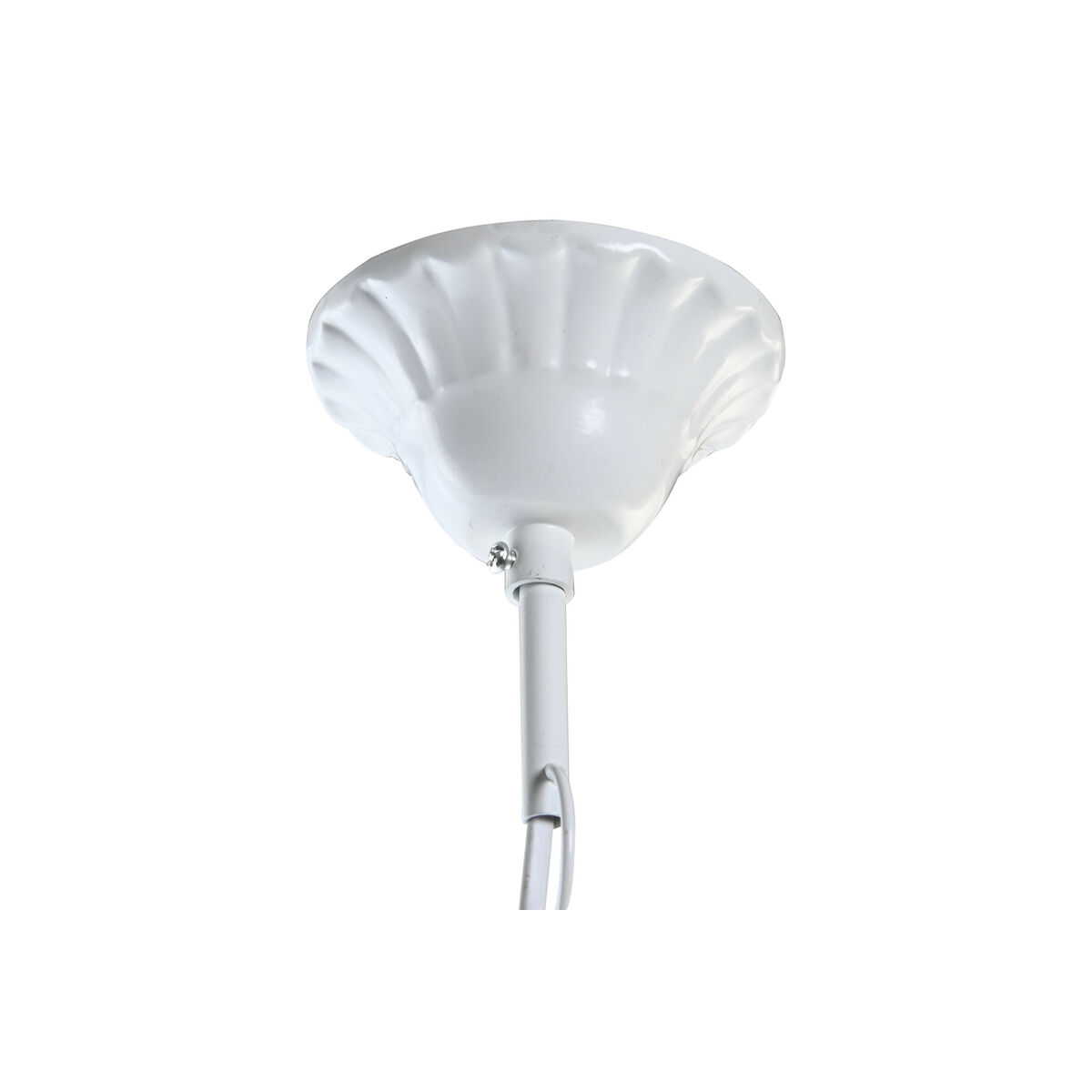 Taklampa DKD Home Decor 28 x 28 x 44 cm Metall Vit Multicolour 50 W - 3