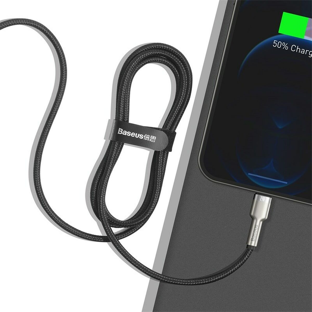 Kabel Lightning Baseus Cafule 1 m - 11