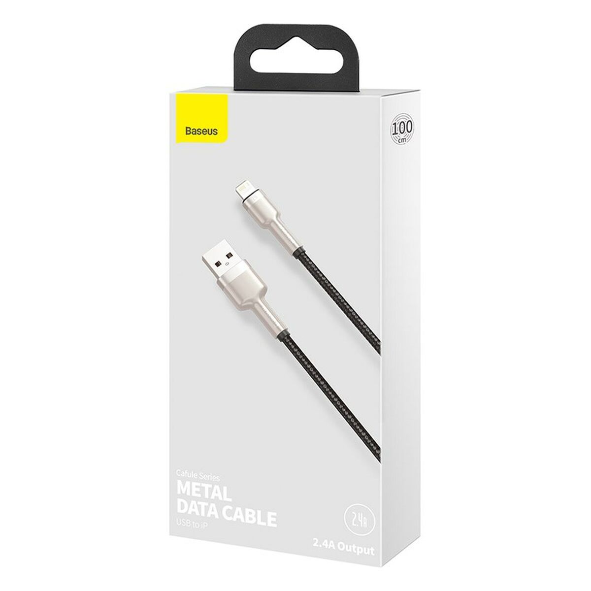 Kabel Lightning Baseus Cafule 1 m - 4