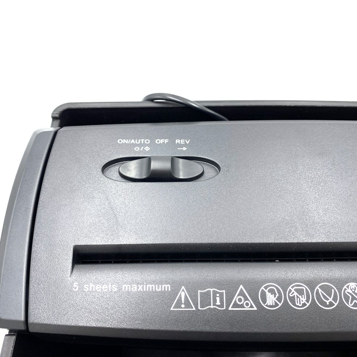 Dokumentförstörare Media Tech Shredder MT215 V2.0 Svart 8 L - 9