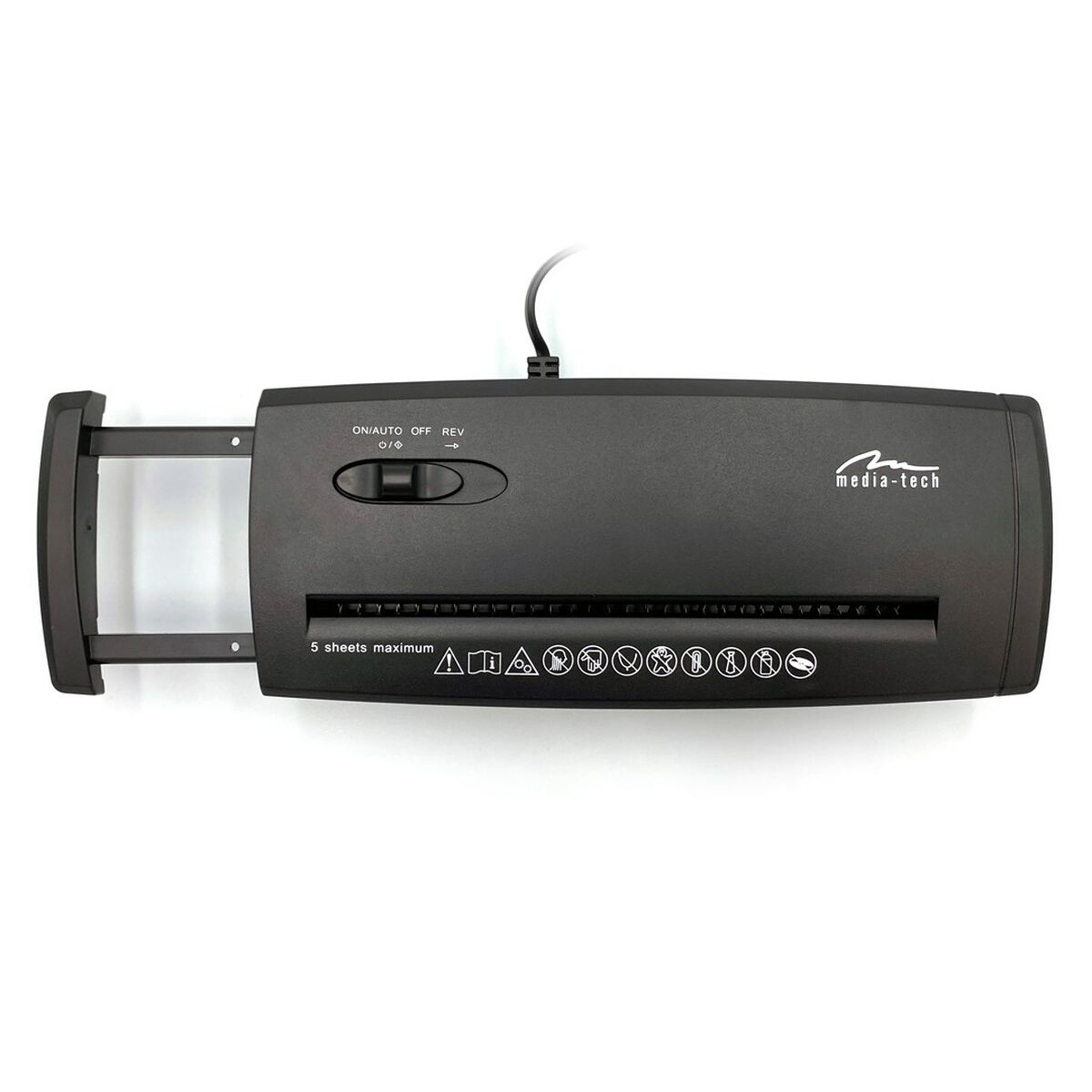 Dokumentförstörare Media Tech Shredder MT215 V2.0 Svart 8 L - 4