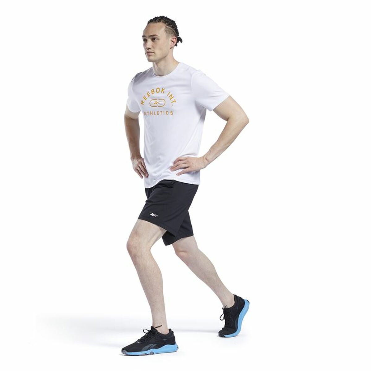 Sportshorts för män Reebok Workout Ready Svart - 4
