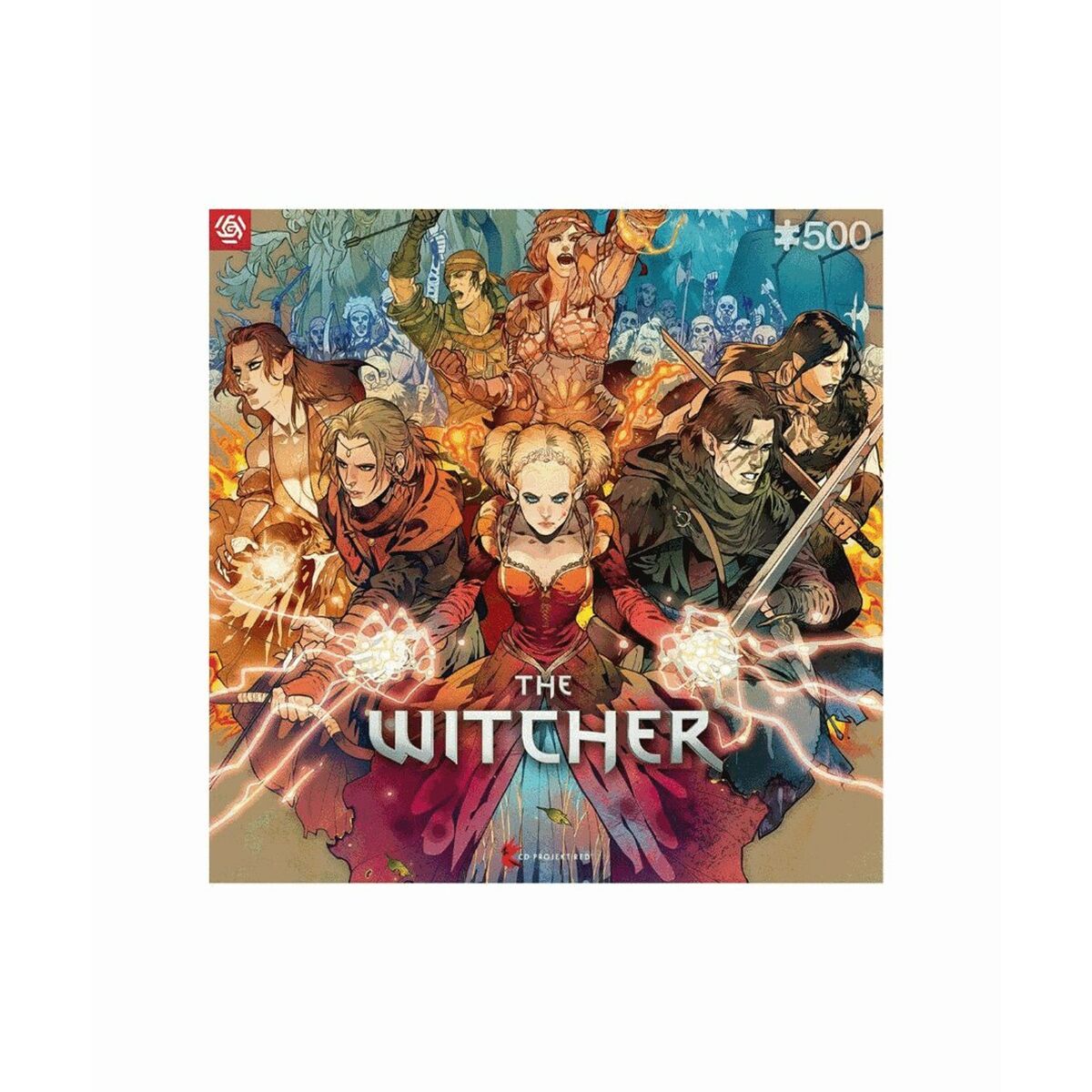 Pussel Cenega Publishing The Witcher Scoia tael 500 Delar