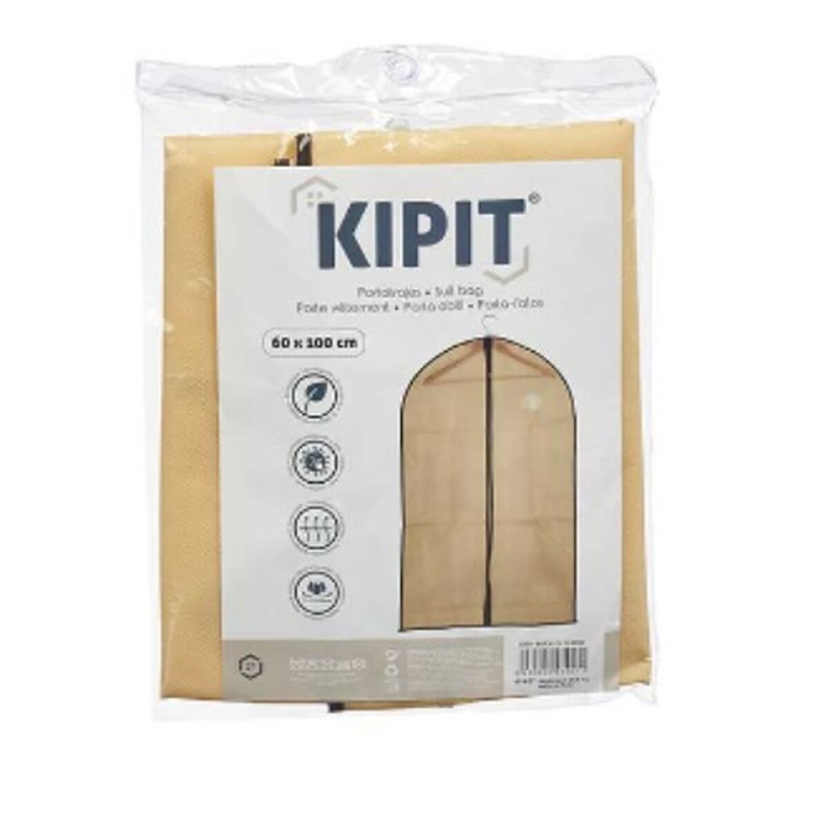 Klädesskydd Kipit AR1903034 Beige Polyester polypropen 60 x 100 cm (24 antal) - 3