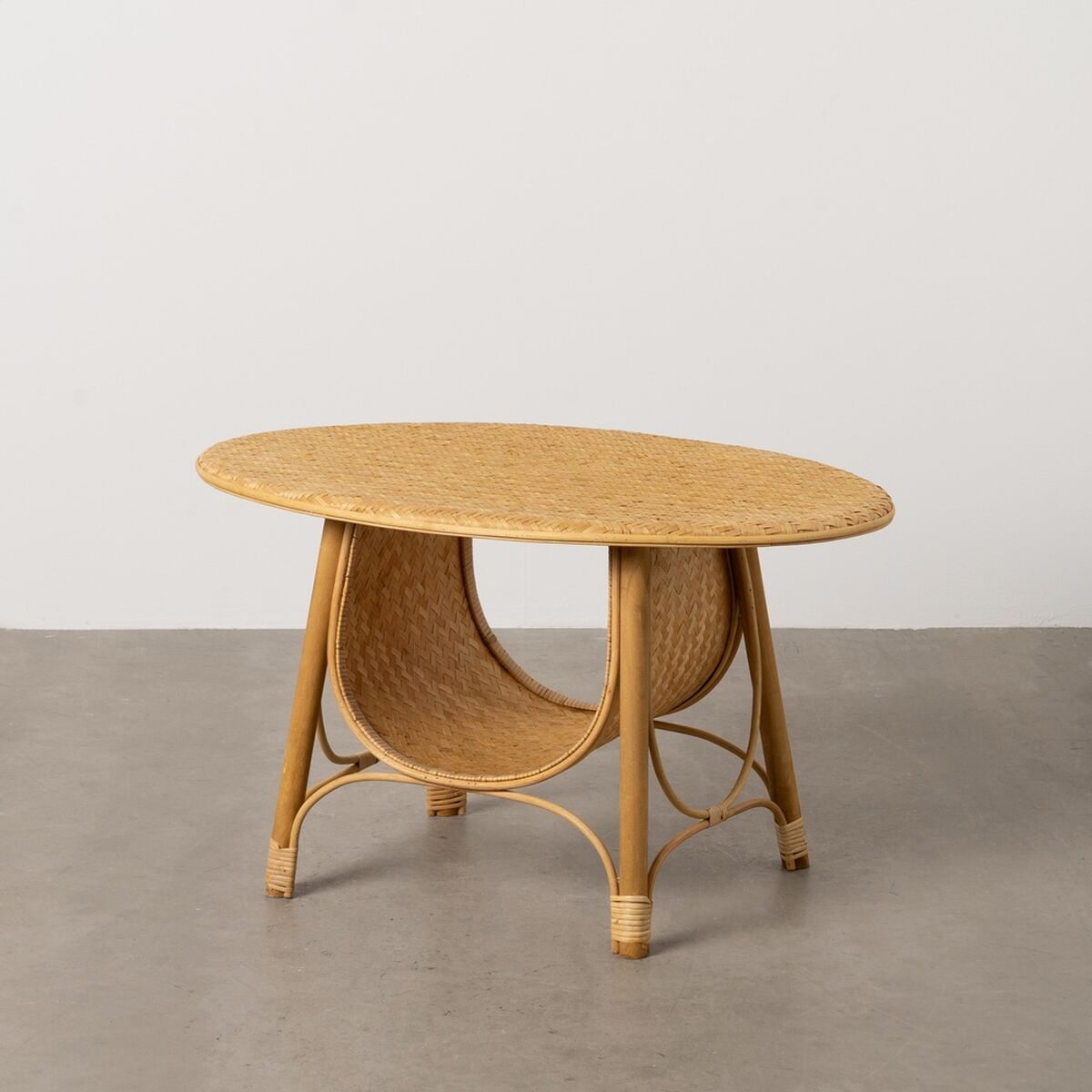 Soffbord RATÁN Naturell 81 x 51 x 47,5 cm - 2