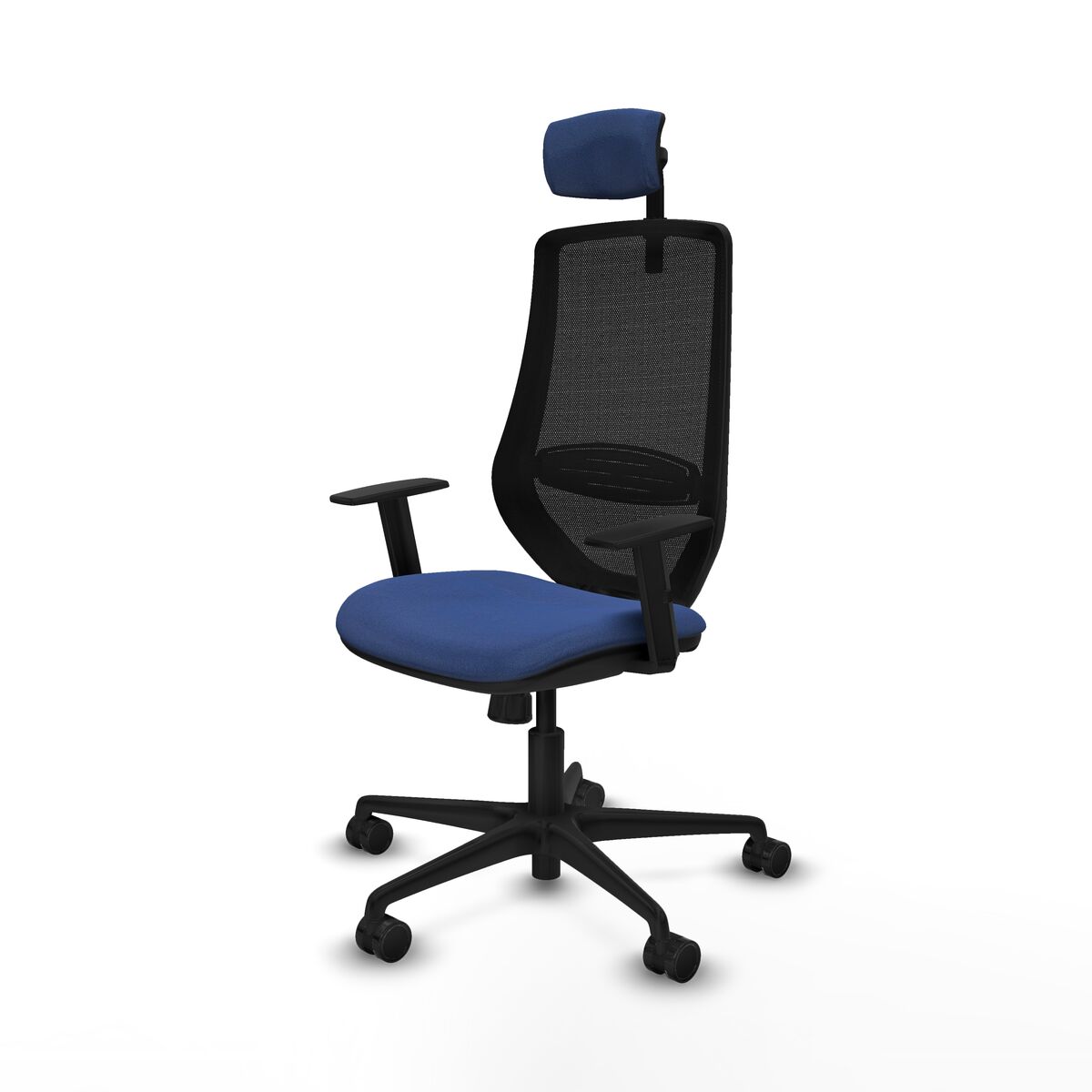Kontorsstol Piqueras y Crespo D036N2W Marinblå - 2