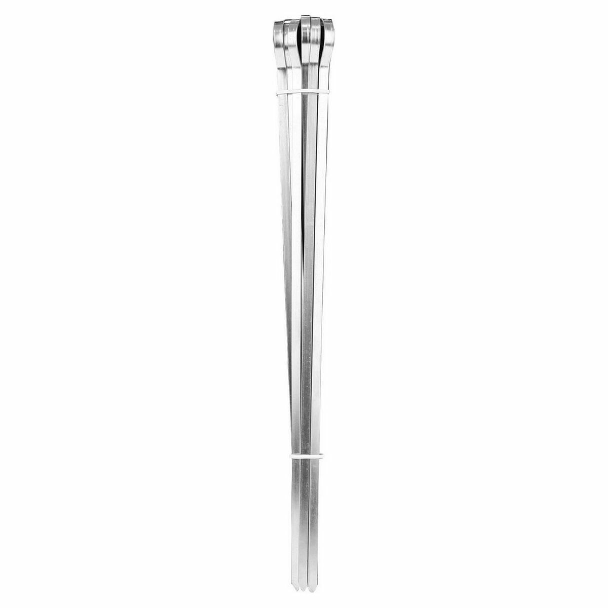 Set med grillspett för barbecue Algon Metall 6 Delar (24 antal) (33 cm x 6 mm) - 3