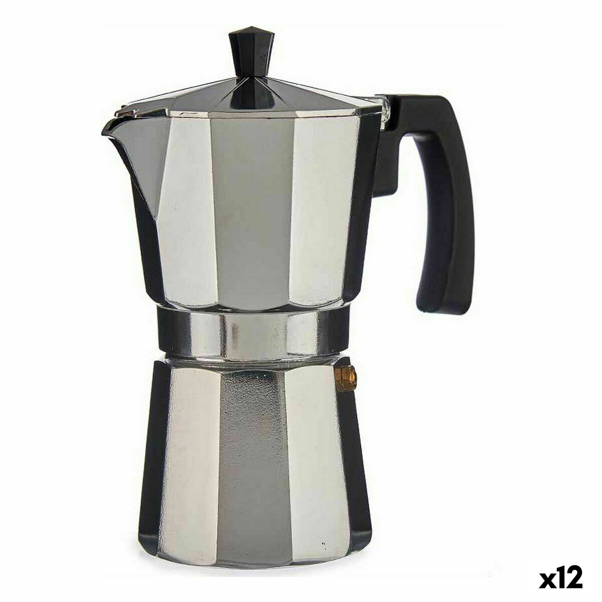 Italiensk Kaffepanna A111RA-900 Silvrig Aluminium 450 ml (12 antal)