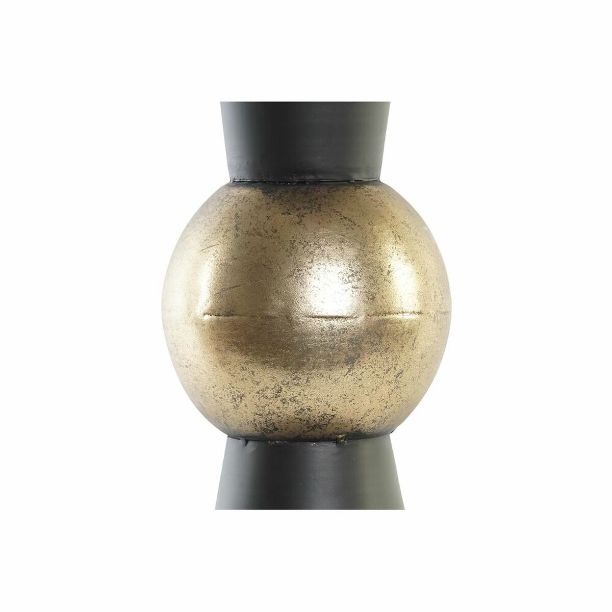 Vas DKD Home Decor Svart Metall Koppar Vintage 14 x 14 x 32 cm - 11