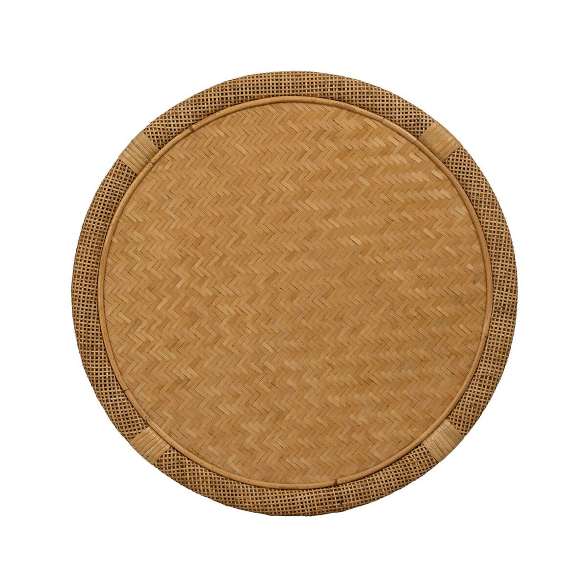 Sidobord RATÁN Beige 59 x 59 x 49,5 cm - 6