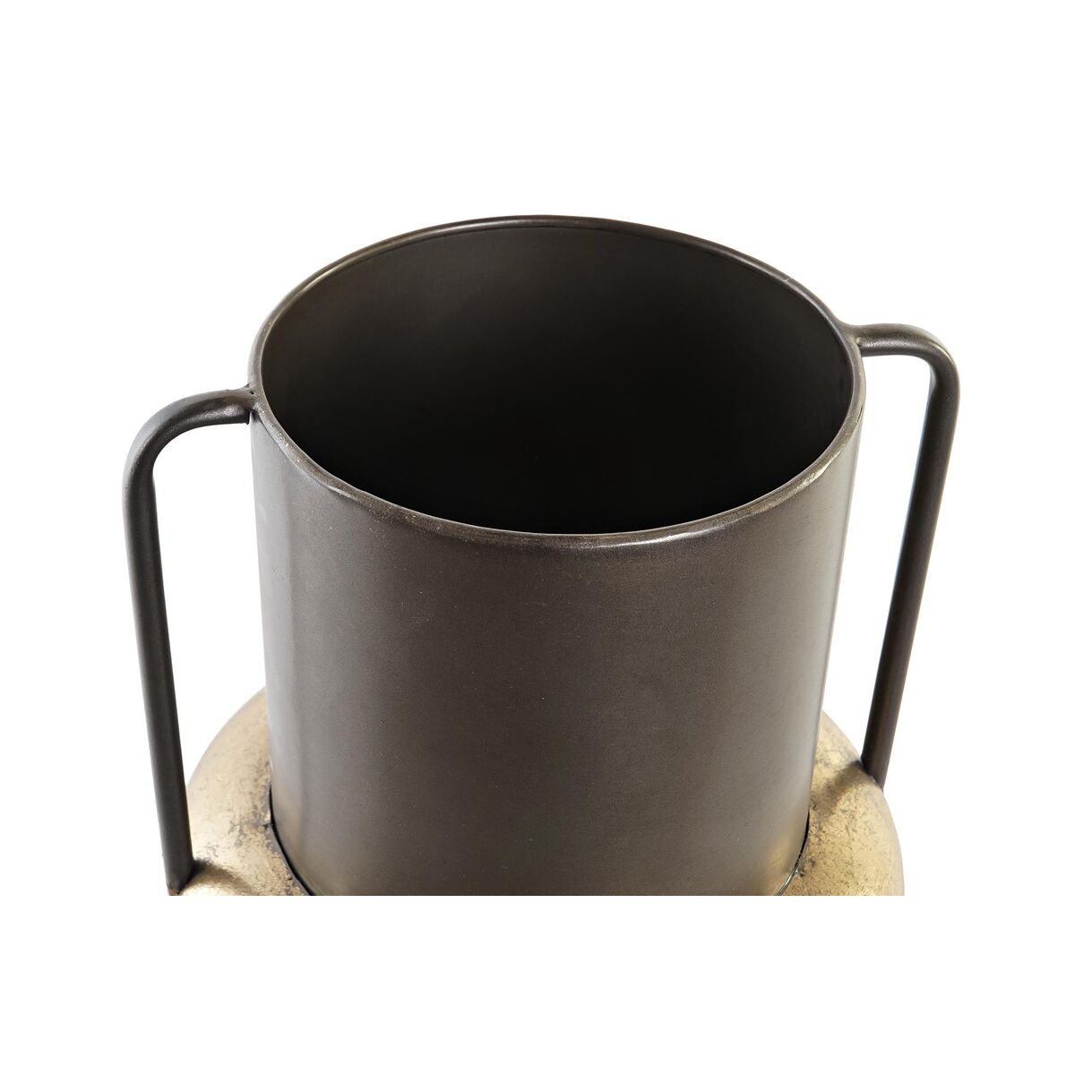 Vas DKD Home Decor Svart Koppar Metall Vintage 20 x 20 x 33 cm - 9