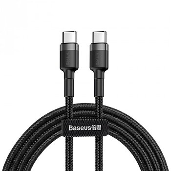 Kabel USB C Baseus Cafule Svart Svart/Grå 1 m