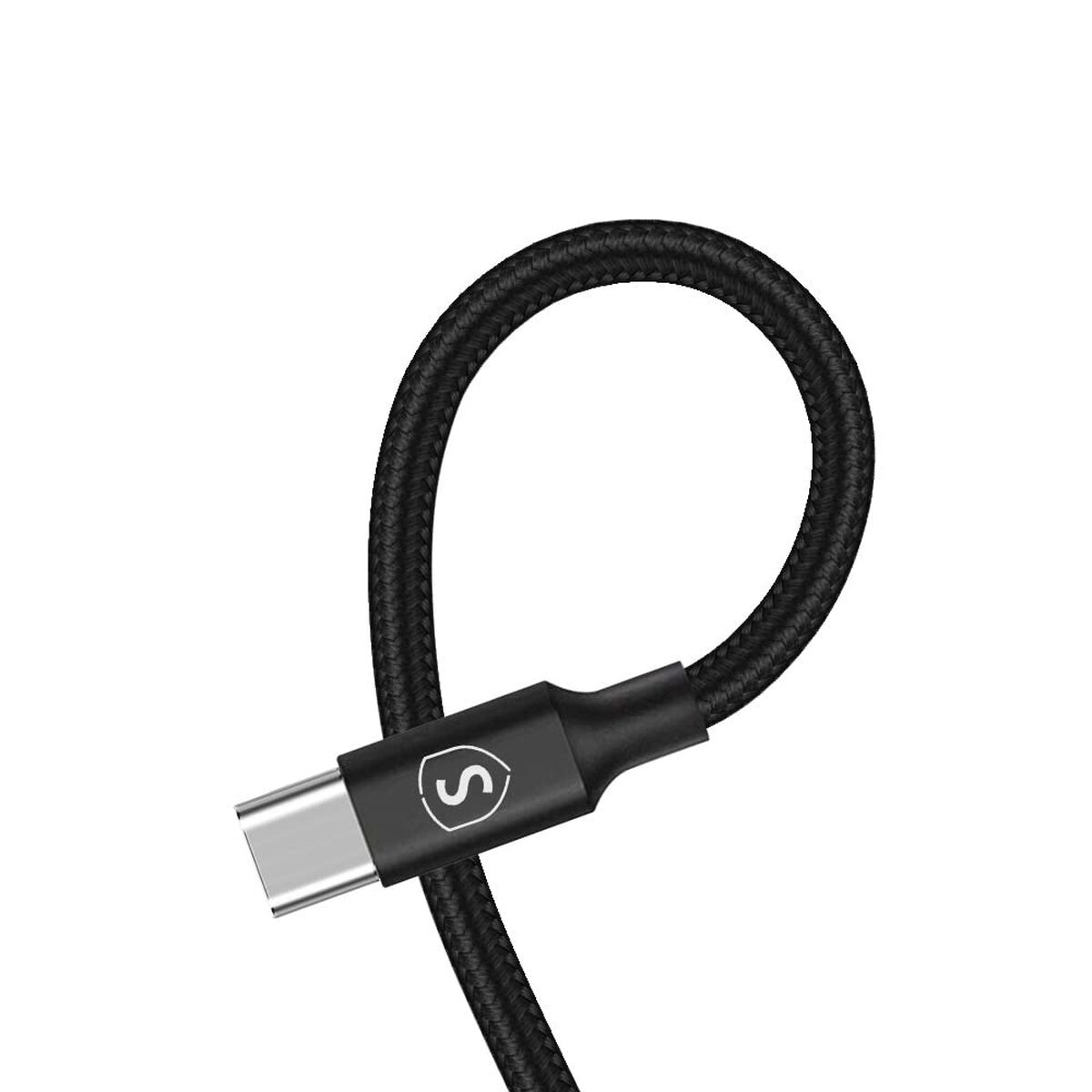Kabel USB C Baseus Cafule Svart Svart/Grå 1 m - 2