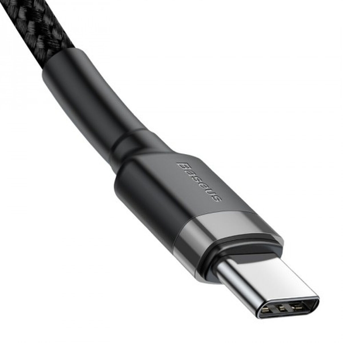Kabel USB C Baseus Cafule Svart Svart/Grå 1 m - 4