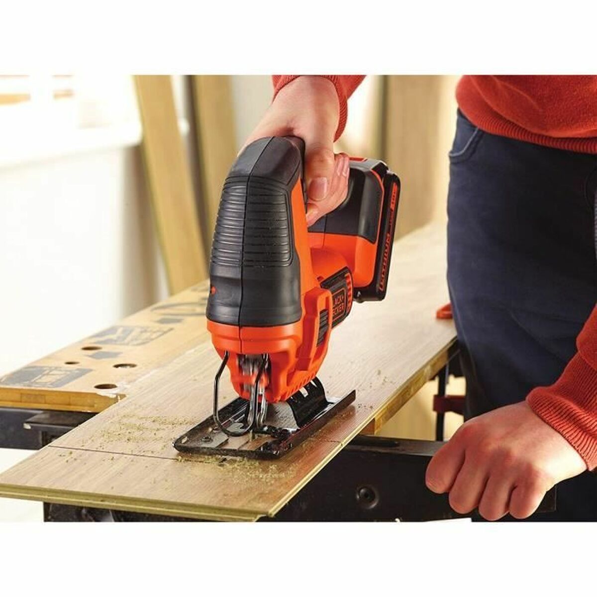 Motorsåg Black & Decker BDCJS18N-XJ - 5