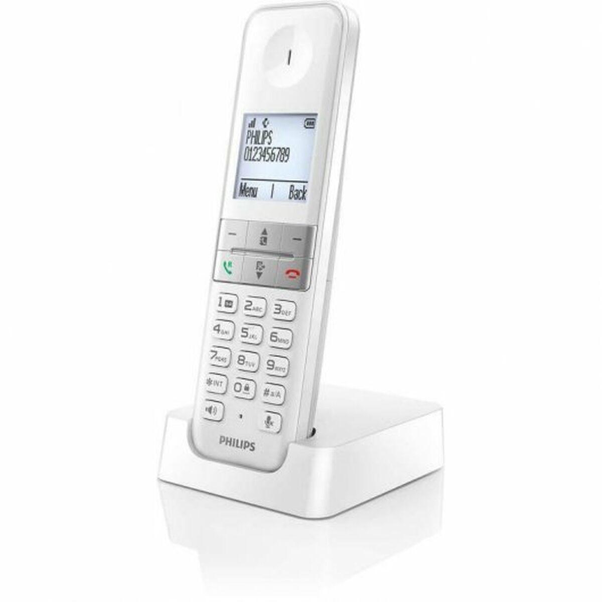 Trådlös Telefon Philips D4701W/34 Vit