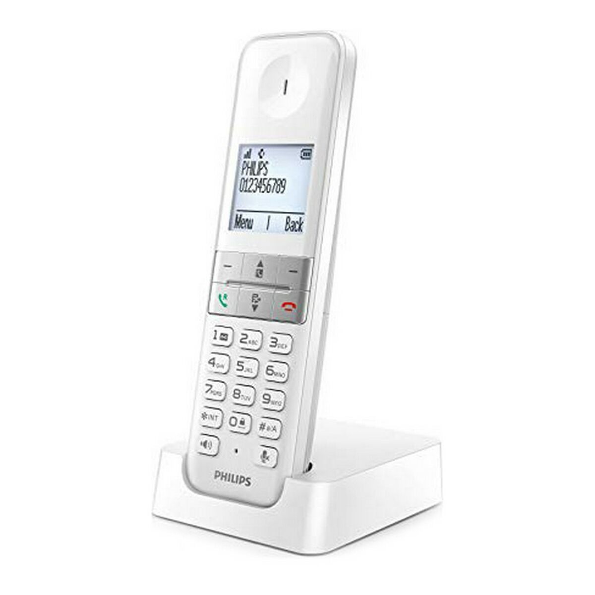 Trådlös Telefon Philips D4701W/34 Vit - 2