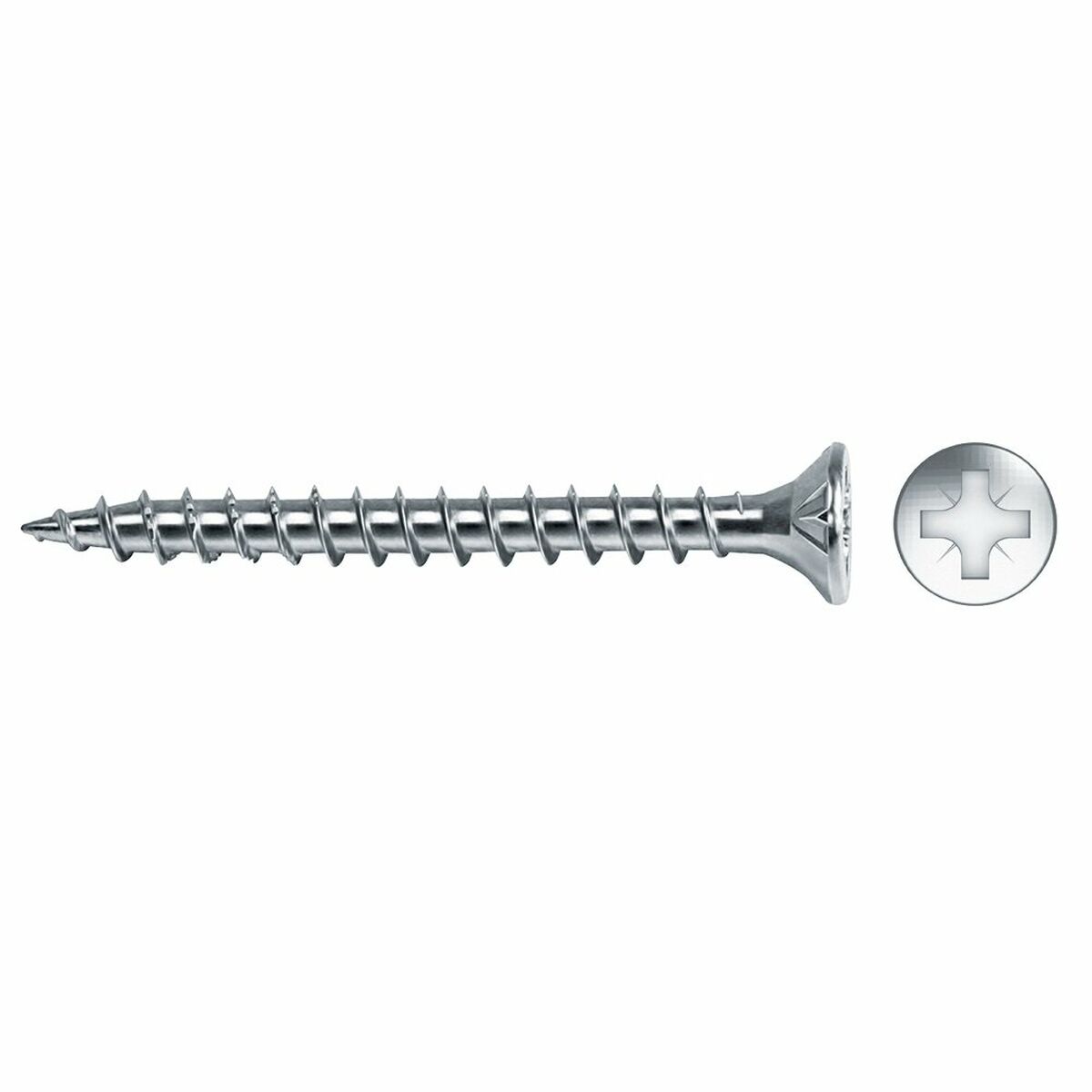 Låda med skruvar CELO 1000 Unidades Galvaniserad (4 x 25 mm)