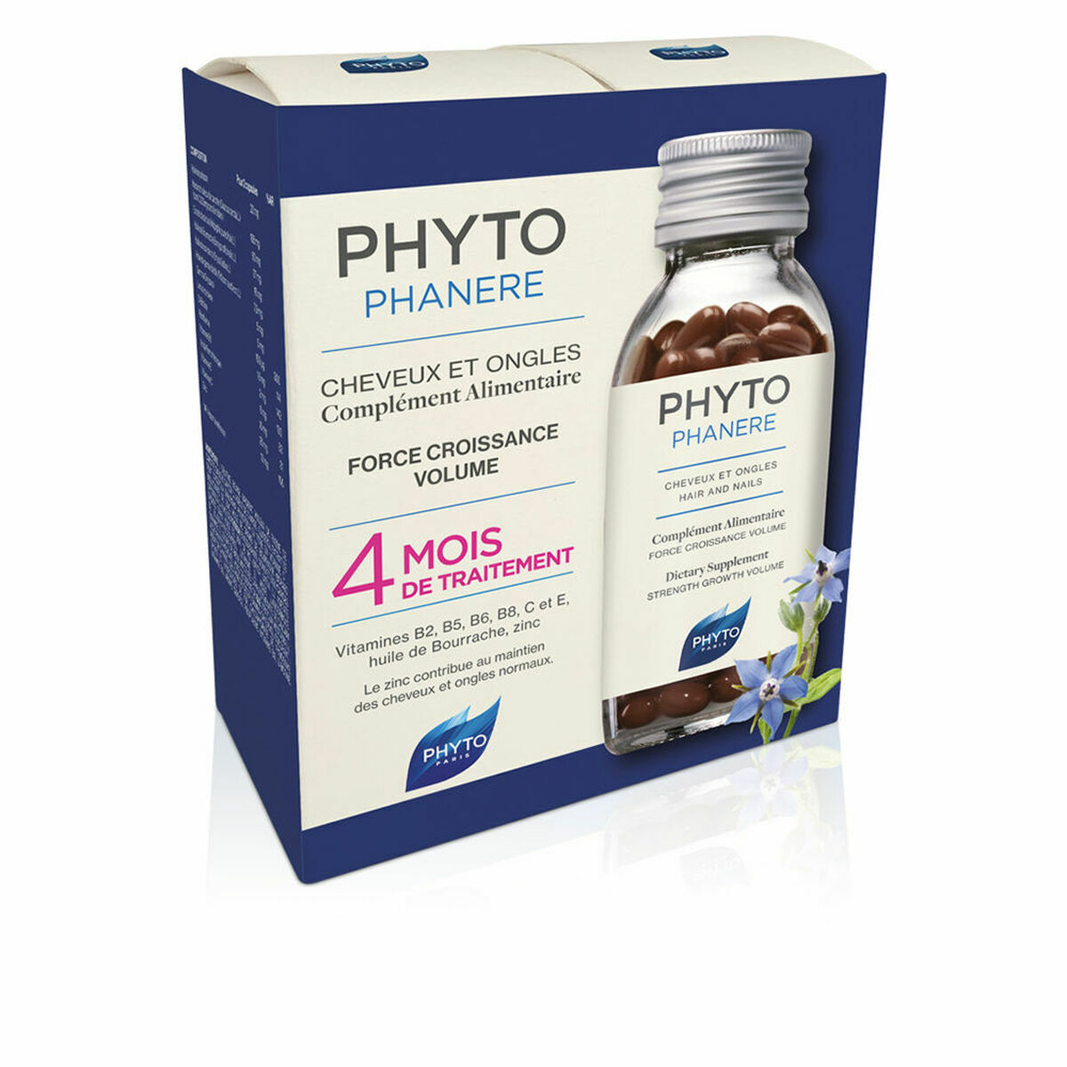 Kosttillskott Phyto Paris Phytophanere 120 Kapslar 2 antal - 2
