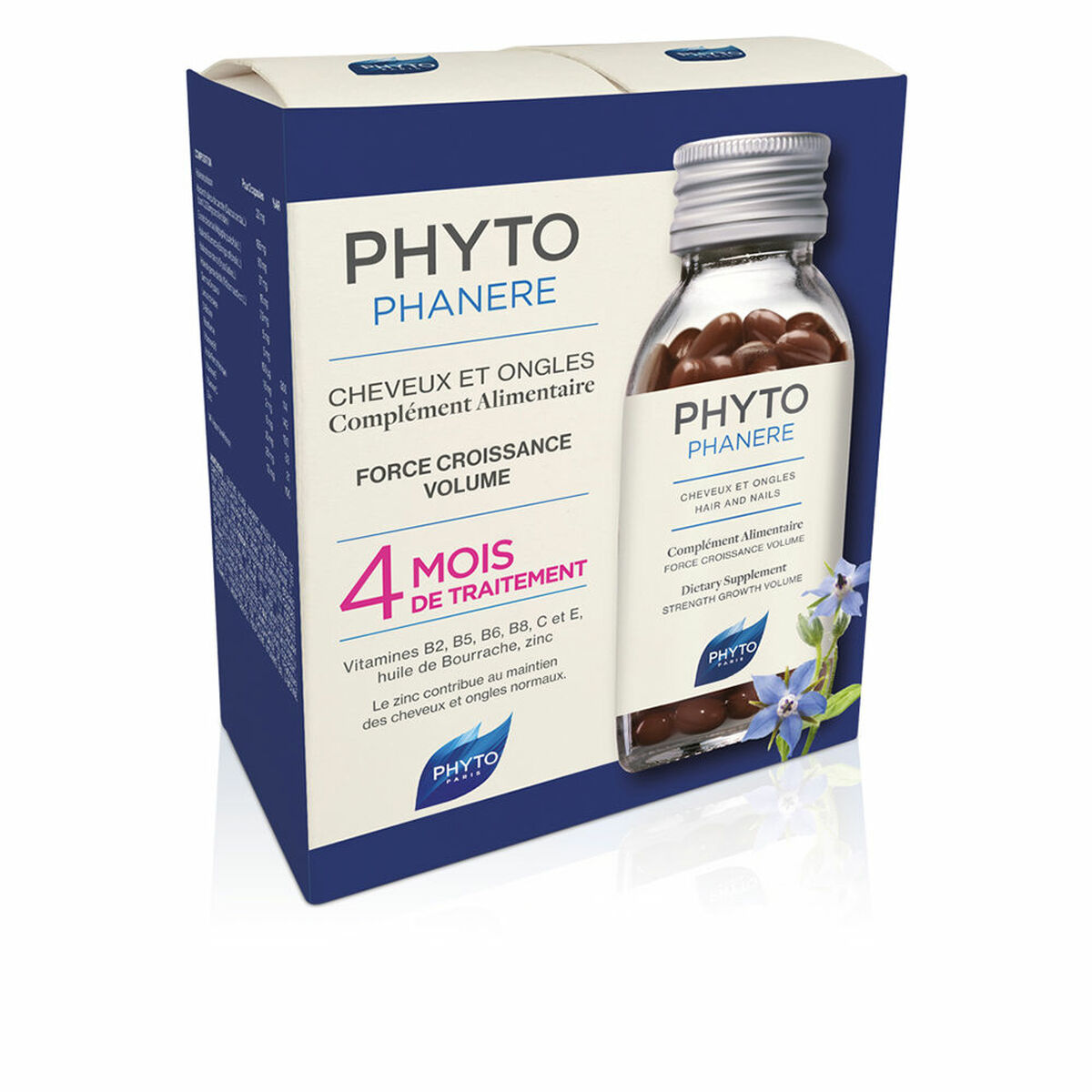 Kosttillskott Phyto Paris Phytophanere 120 Kapslar 2 antal