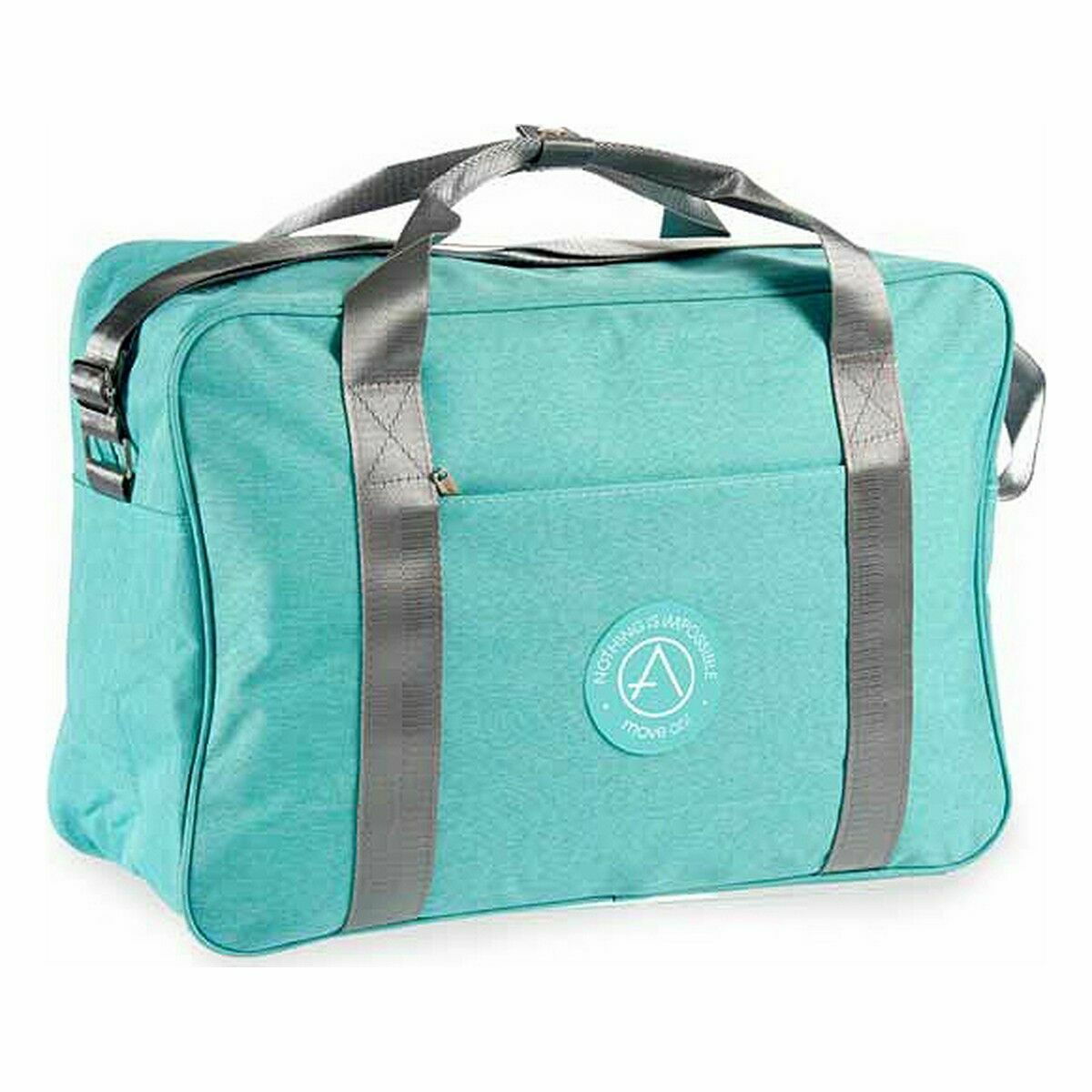 Sportväska Berilo Grön Rosa Polyester 14 x 34 x 44 cm (12 antal) - 6