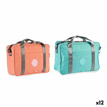 Sportväska Berilo Grön Rosa Polyester 14 x 34 x 44 cm (12 antal)