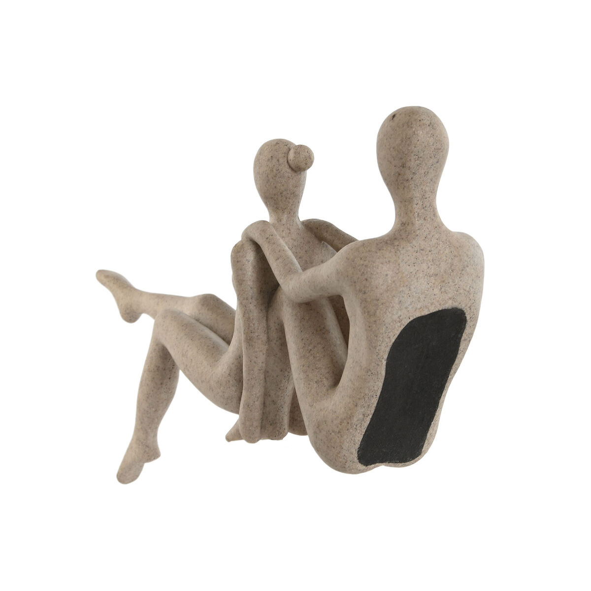 Prydnadsfigur Home ESPRIT Beige Yoga 20 x 10 x 50 cm - 2