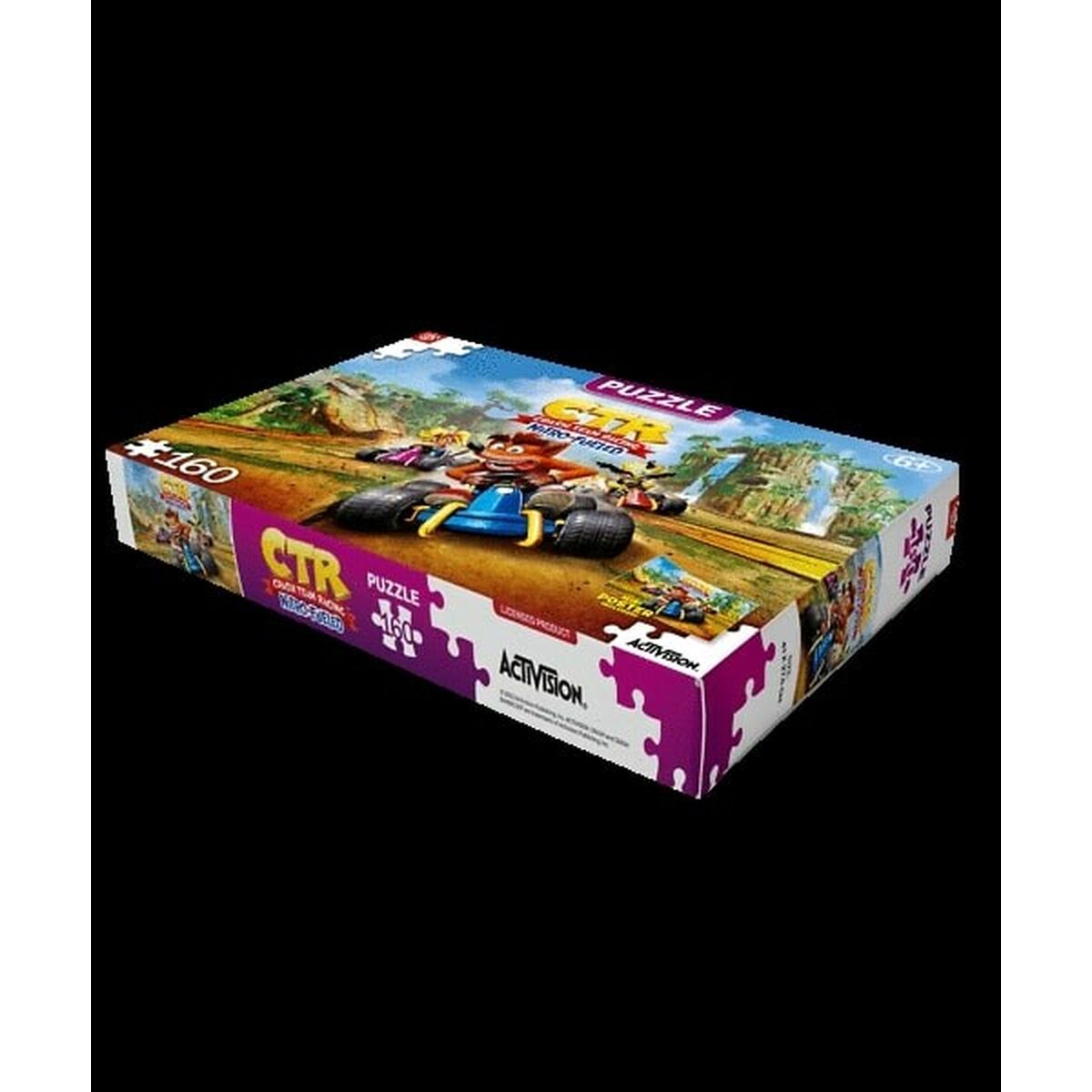 Pussel Cenega Publishing Crash Team Racing Nitro-Fueled 160 Delar - 2