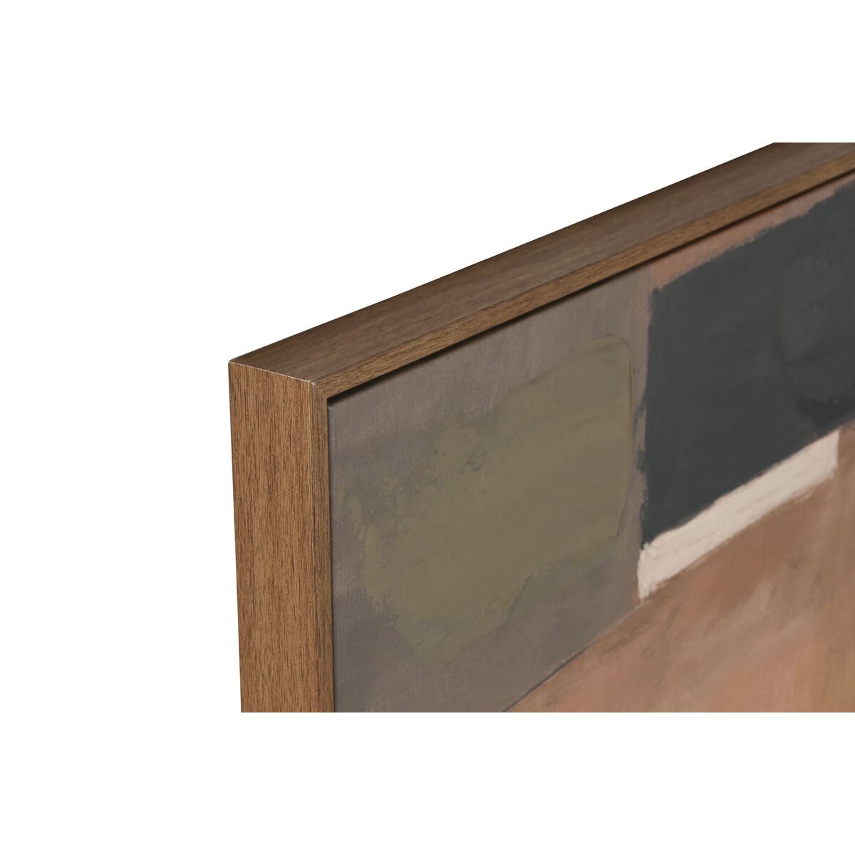 Kanvas Home ESPRIT Brun Beige Terrakota n Abstrakt Urban 100 x 4 x 100 cm (2 antal) - 2