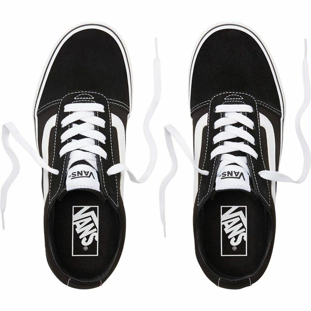 Casual Träningsskor Dam Vans Ward Platform Svart - 13