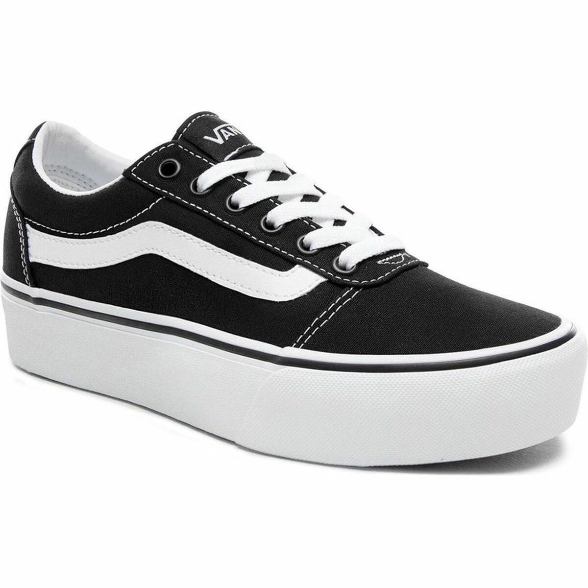 Casual Träningsskor Dam Vans Ward Platform Svart - 14