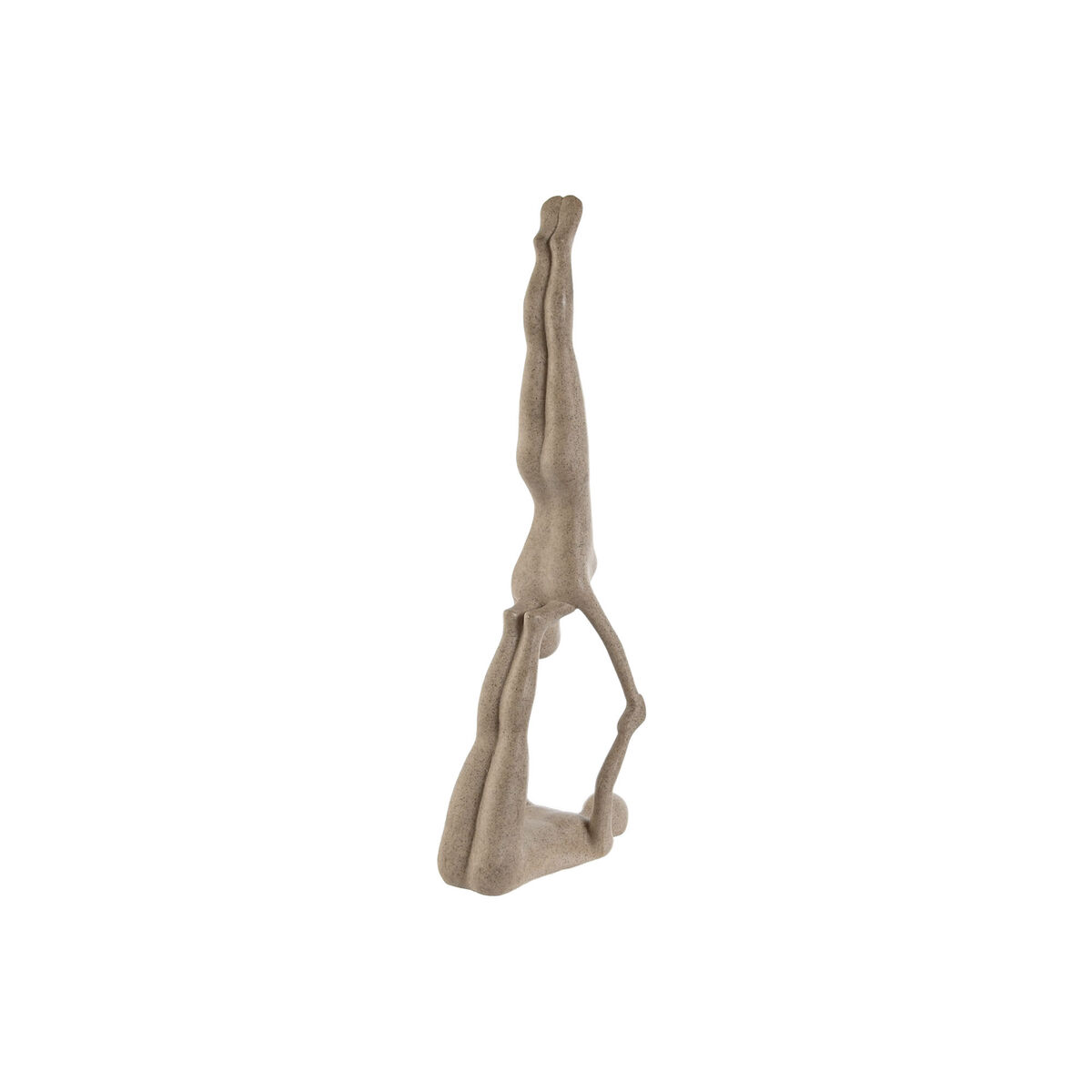 Prydnadsfigur Home ESPRIT Beige Yoga 29,5 x 8 x 28 cm - 2