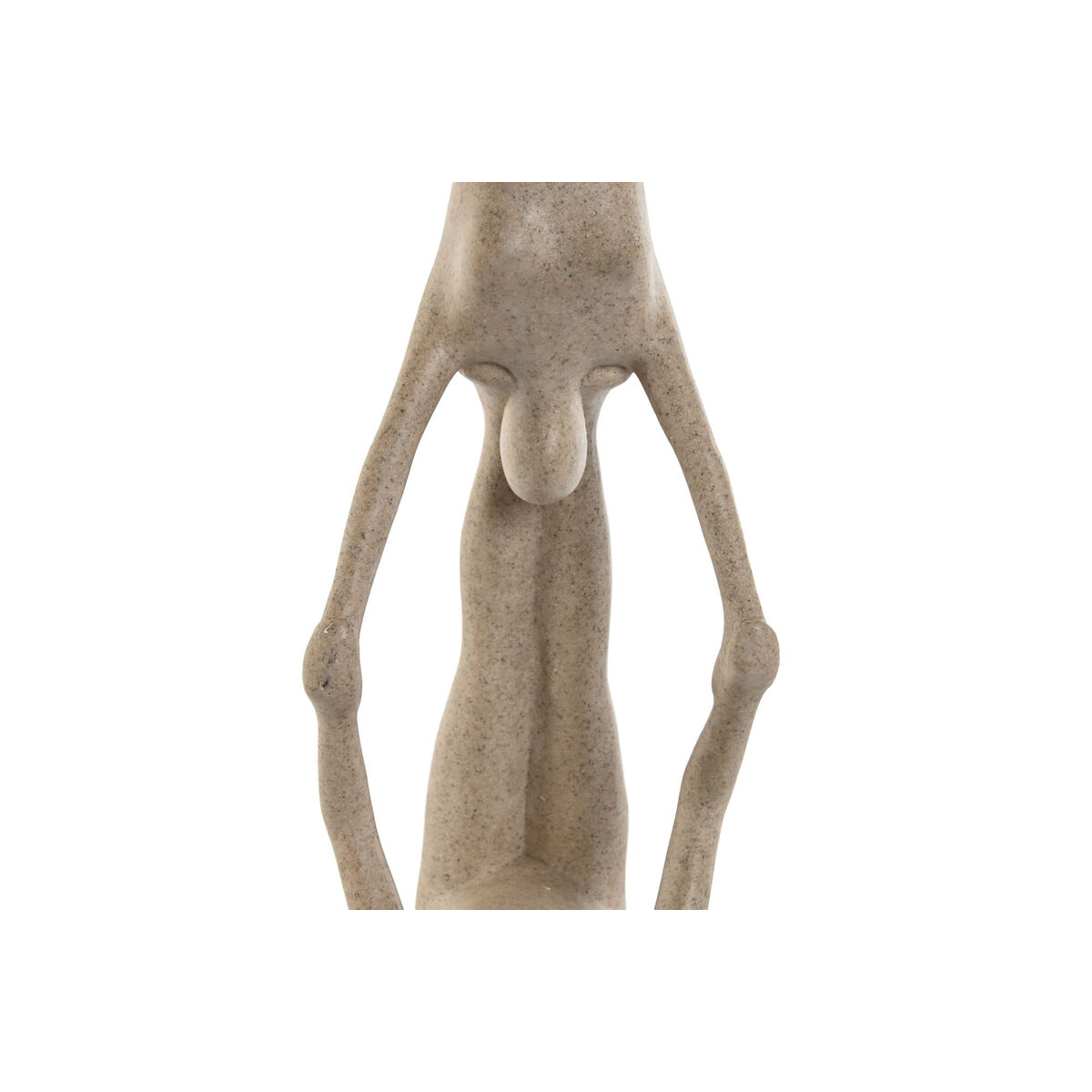Prydnadsfigur Home ESPRIT Beige Yoga 29,5 x 8 x 28 cm - 3