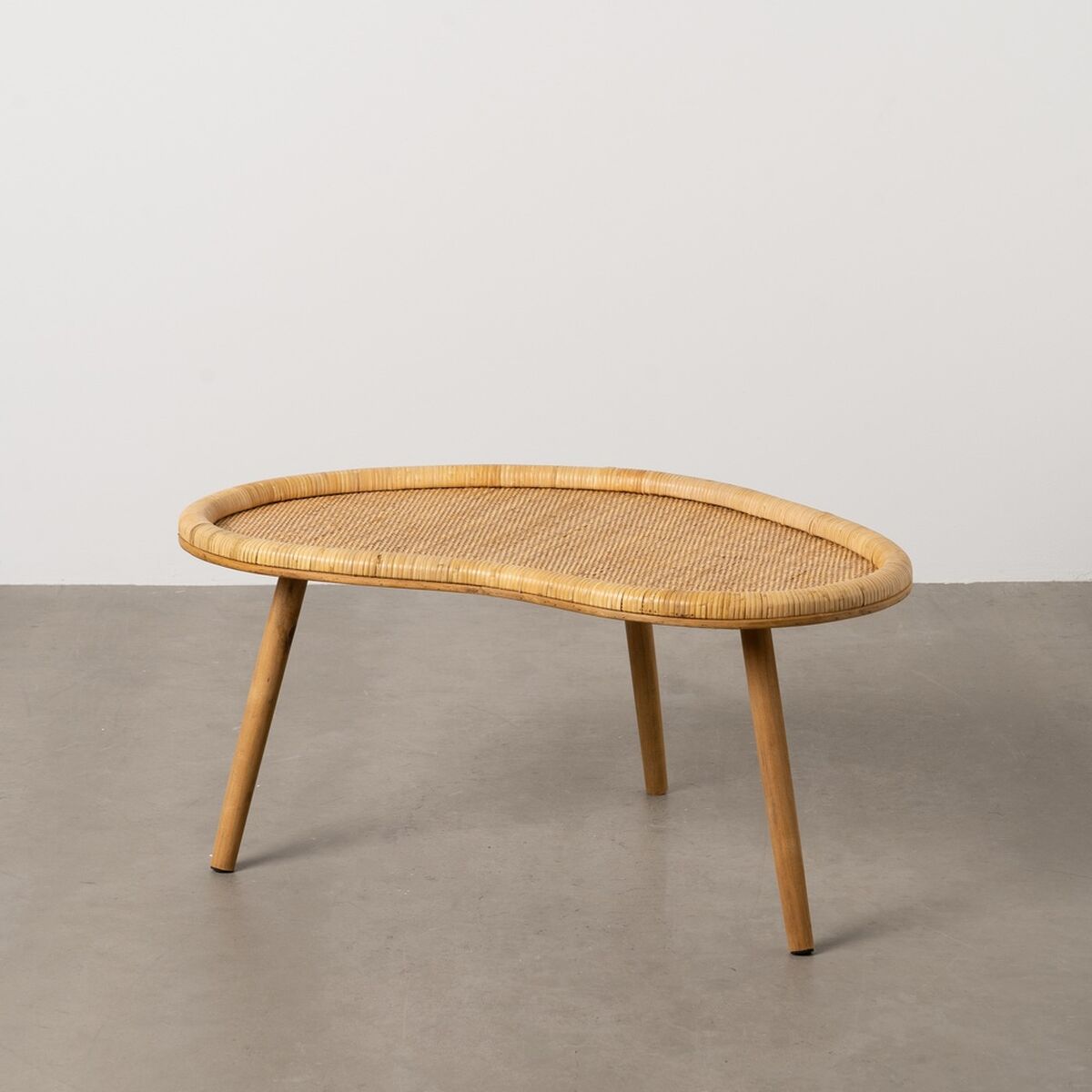 Soffbord RATÁN Naturell 90 x 60 x 41 cm - 2