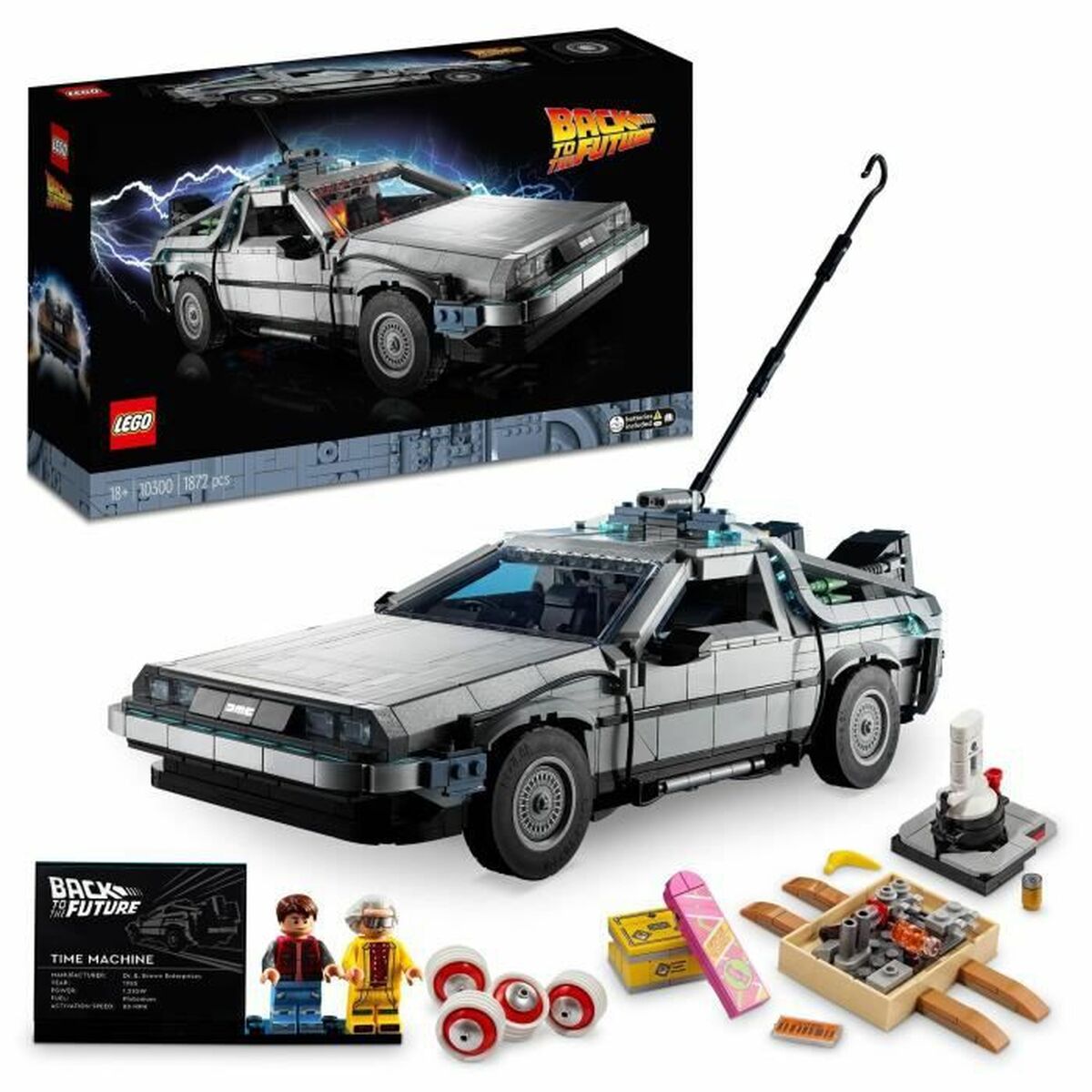Playset Lego 10300 Back to the Future Time Machine - 2