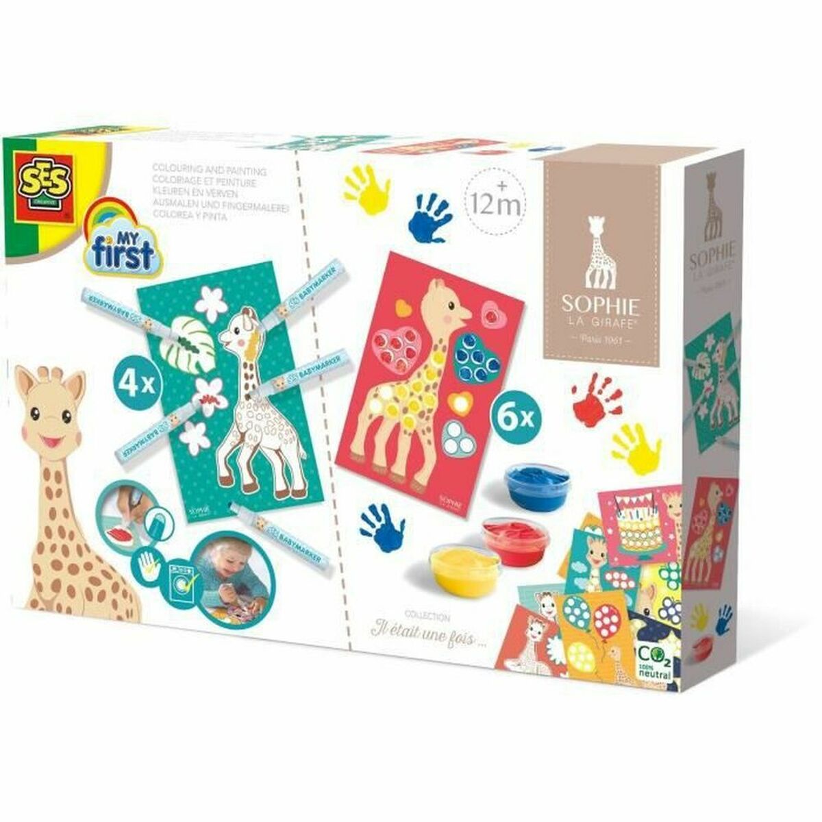 Målarbilder SES Creative Sophie la girafe - 2