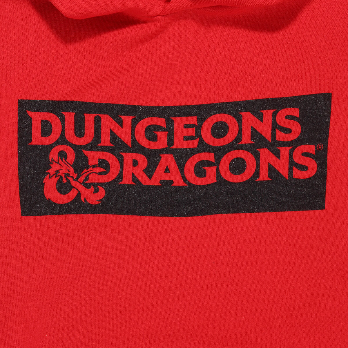 Tröja med huva Barn Dungeons & Dragons Logo Röd - 4