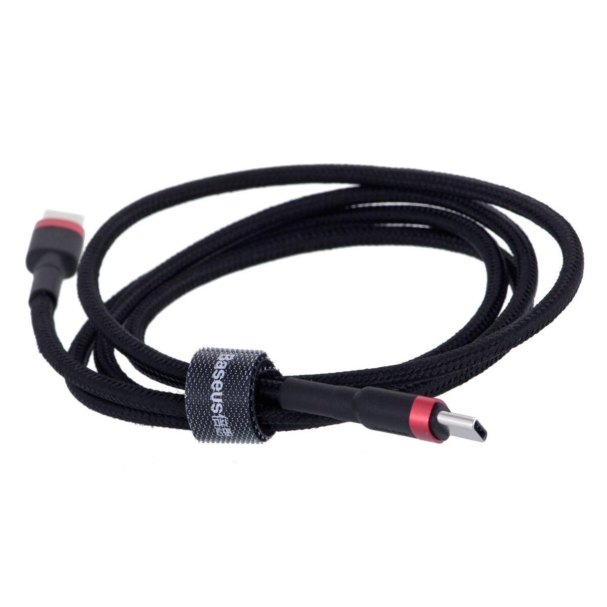 Kabel USB C Baseus CATKLF-G91 Svart 1 m - 4