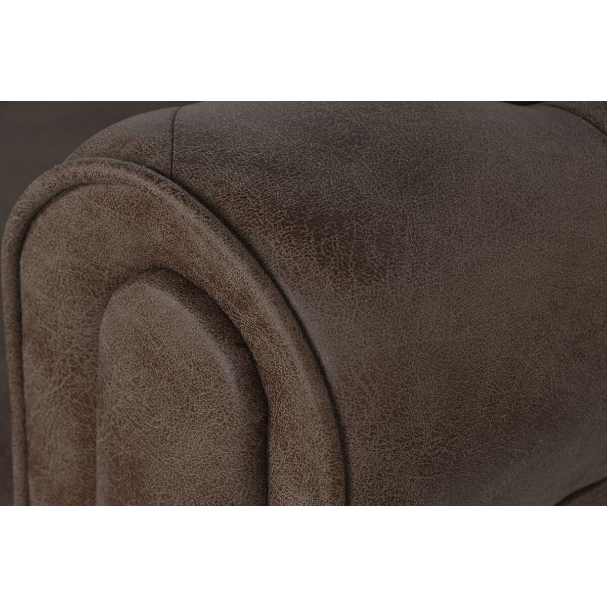3-mans soffa Home ESPRIT Brun Vintage 216 X 78 X 70 cm - 4