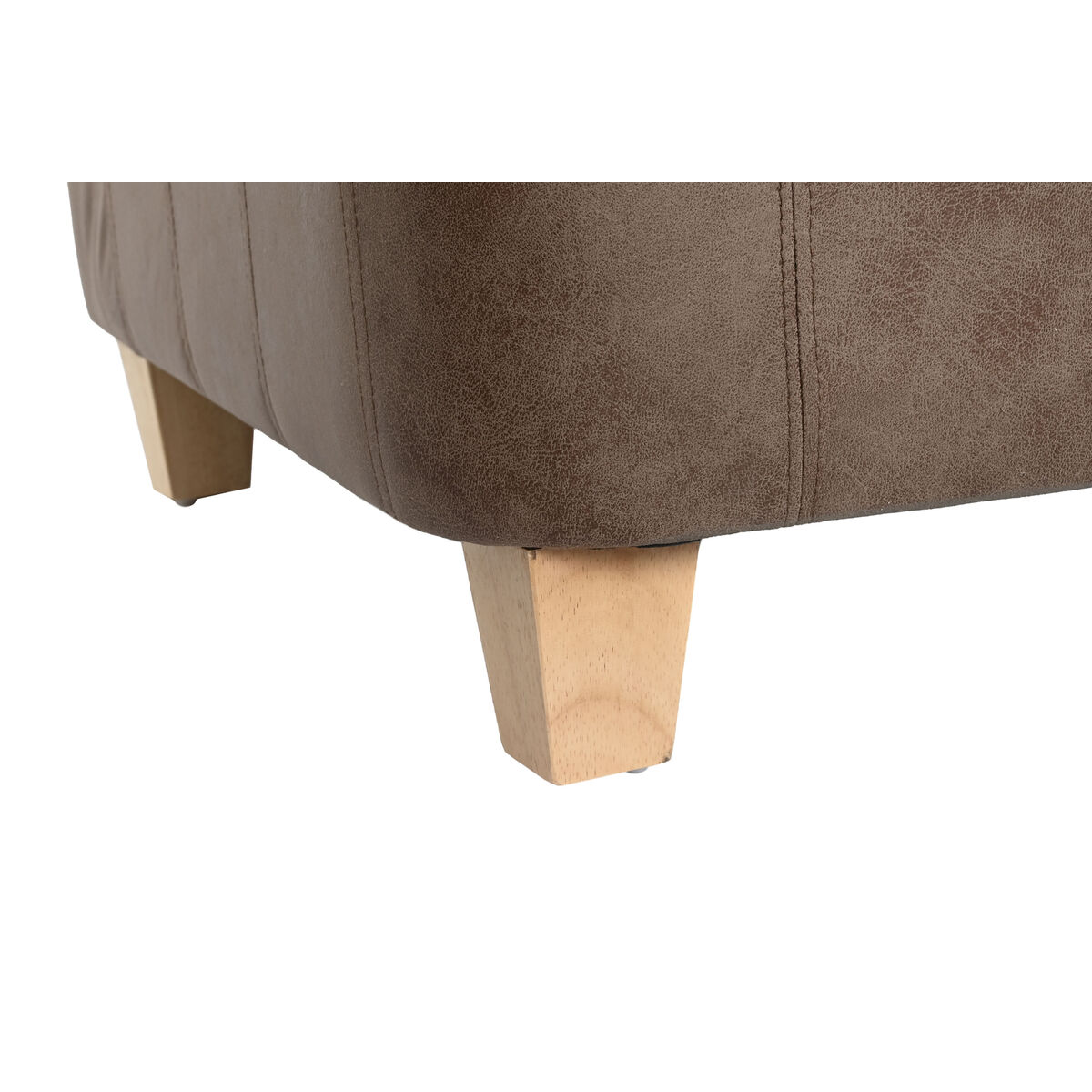 3-mans soffa Home ESPRIT Brun Vintage 216 X 78 X 70 cm - 6